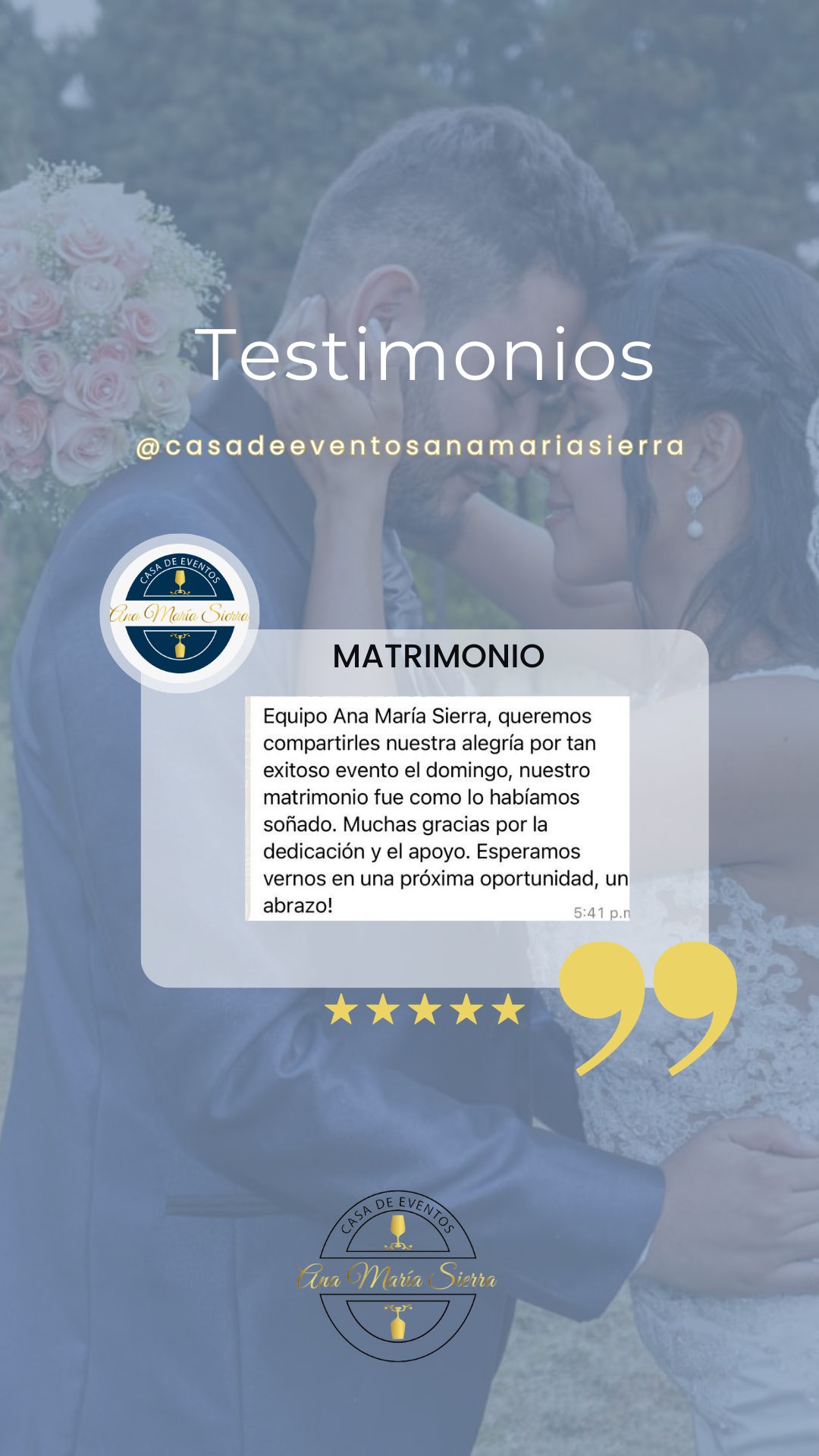 testimonio matrimonio bogota
